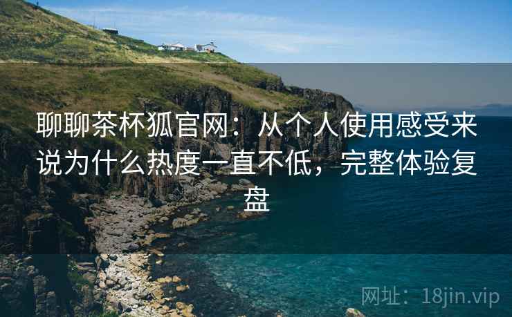 聊聊茶杯狐官网:从个人使用感受来说为什么热度一直不低,完整体验复盘